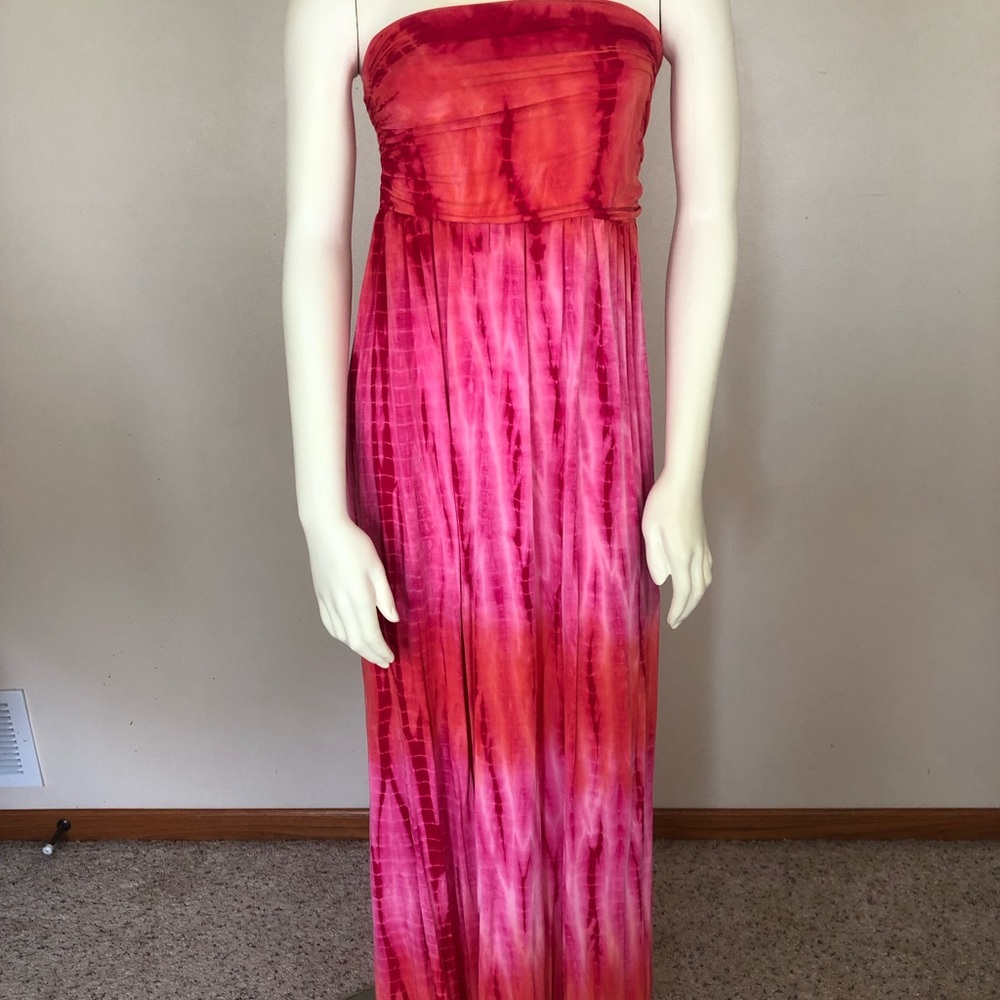 ❤️Boston Proper tie-dye Maxi dress | sz small